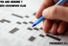 open and genuine 7 letters crossword clue