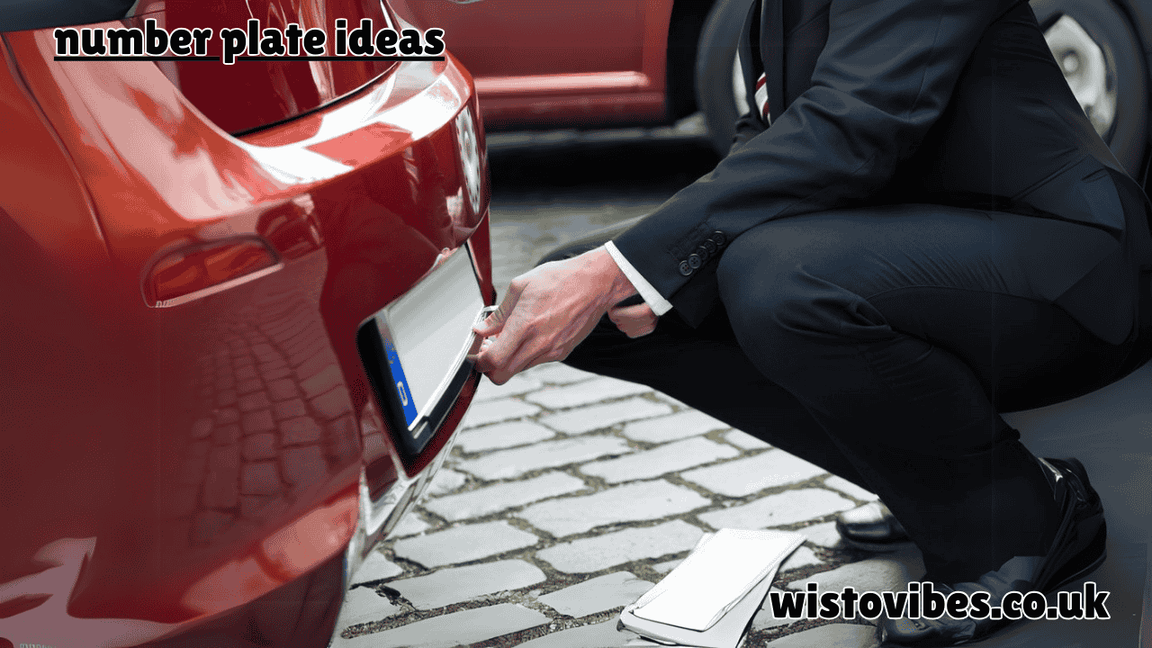 number plate ideas