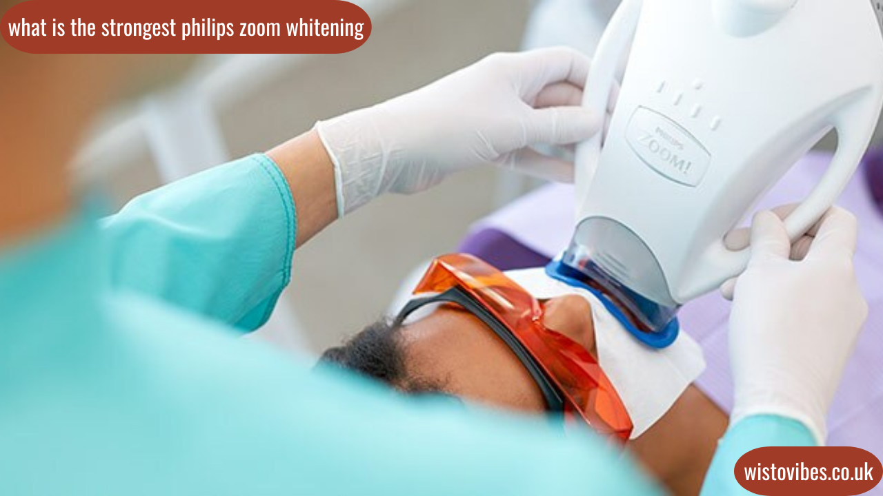 what is the strongest philips zoom whitening