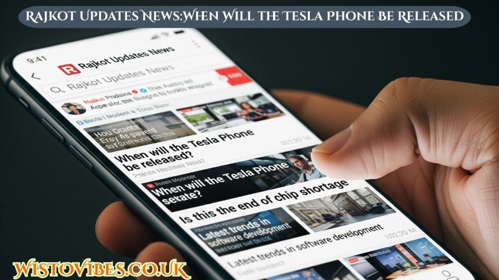 Rajkot Updates News:When Will the Tesla Phone Be Released