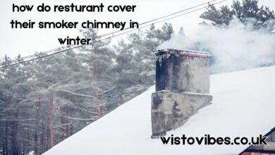 how do resturant cover their smoker chimney in winter
