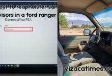 cost to reupholster sun visors in a ford ranger