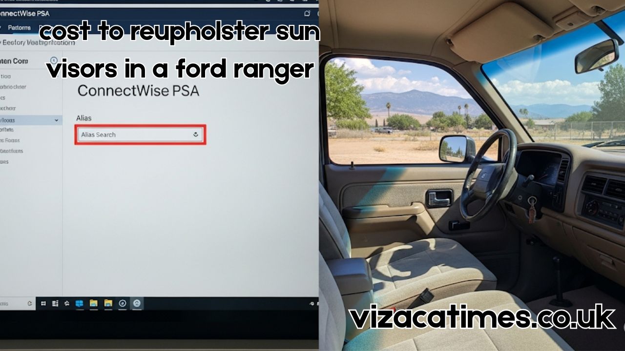 cost to reupholster sun visors in a ford ranger