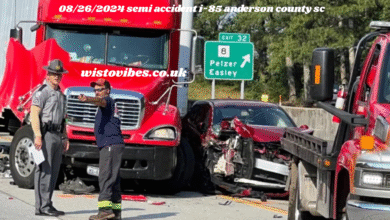 08/26/2024 semi accident i-85 anderson county sc