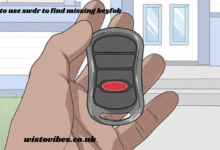 how to use swdr to find missing keyfob