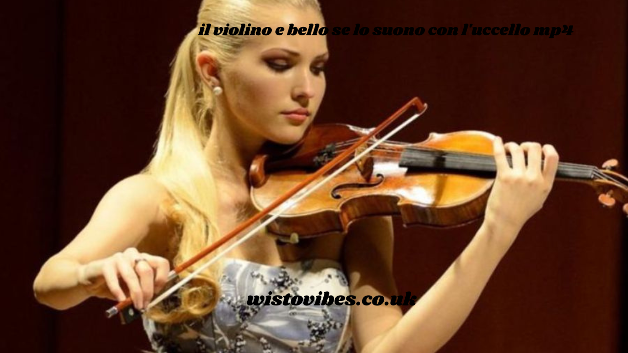 il violino e bello se lo suono con l'uccello mp4