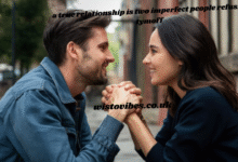 a true relationship is two imperfect people refusi - tymoff