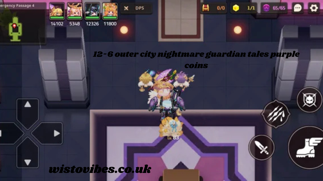 12-6 outer city nightmare guardian tales purple coins