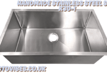 handmade stainless steel sink k30-1