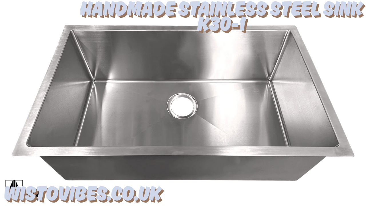 handmade stainless steel sink k30-1