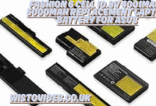 fashion 6 cell 10.8v 4001mah-5000mah replacement laptop battery for asus