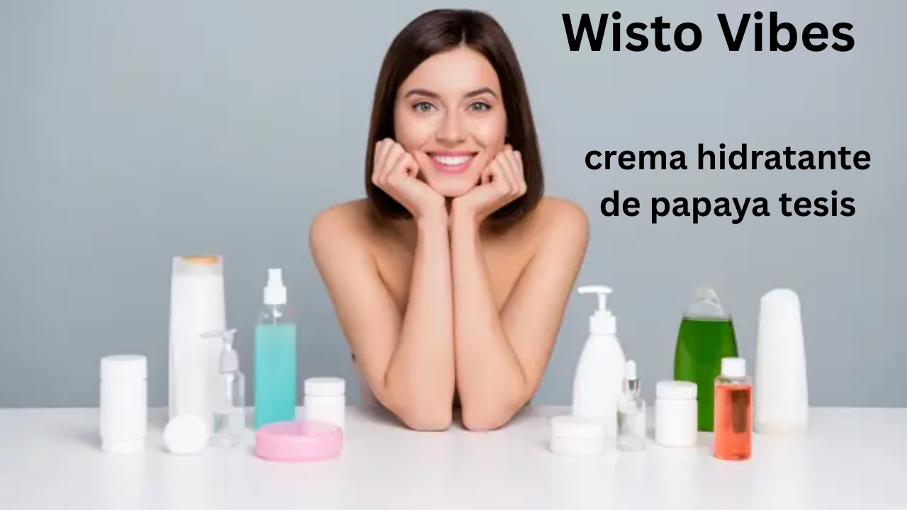 crema hidratante de papaya tesis