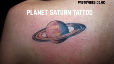 planet saturn tattoo