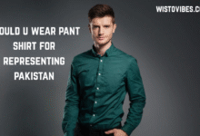 should u wear pant shirt for representing pakistan