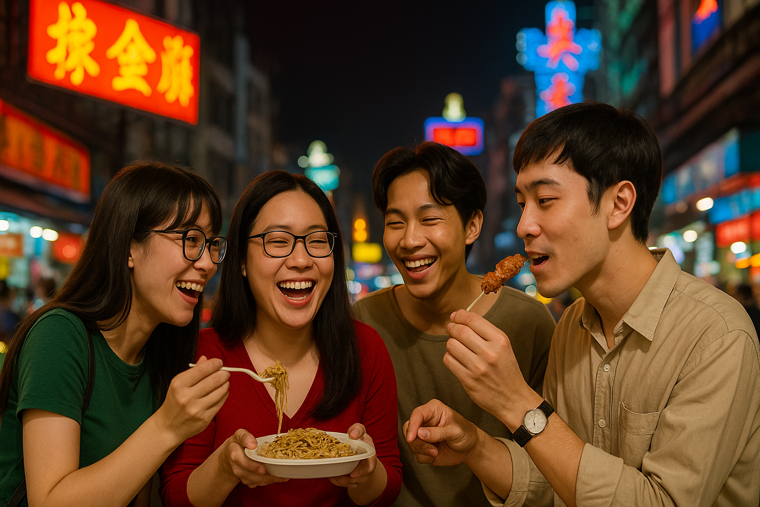 chinatown hawker leftovers consumption